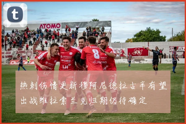 热刺伤情更新穆阿尼德拉古辛有望出战维拉索兰克归期仍待确定